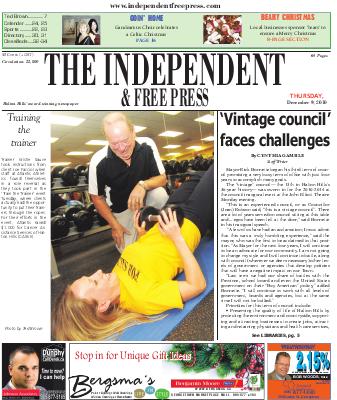 Independent & Free Press (Georgetown, ON), 9 Dec 2010