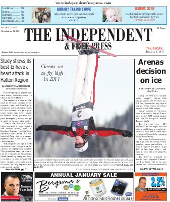 Independent & Free Press (Georgetown, ON), 6 Jan 2011