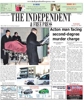 Independent & Free Press (Georgetown, ON), 11 Jan 2011