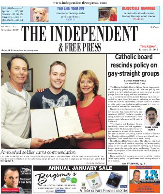 Independent & Free Press (Georgetown, ON), 20 Jan 2011