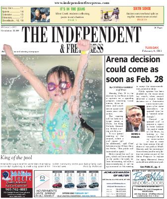 Independent & Free Press (Georgetown, ON), 8 Feb 2011