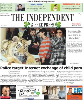 Independent & Free Press (Georgetown, ON), 17 Mar 2011