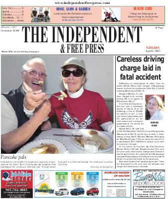 Independent & Free Press (Georgetown, ON), 5 Apr 2011