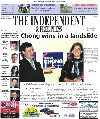 Independent & Free Press (Georgetown, ON), 3 May 2011