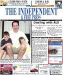 Scott Murray and children prepare for Walk For ALS at the Gellert Centre.17 May 2011, p. 1