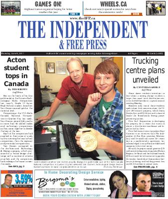 Independent & Free Press (Georgetown, ON), 9 Jun 2011