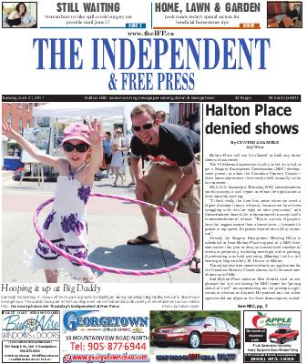 Independent & Free Press (Georgetown, ON), 21 Jun 2011