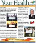 Laurent Thibeau accepts donation on behalf of Georgetown Hospital from the Royal Canadian Legion.23 Jun 2011, p. 19