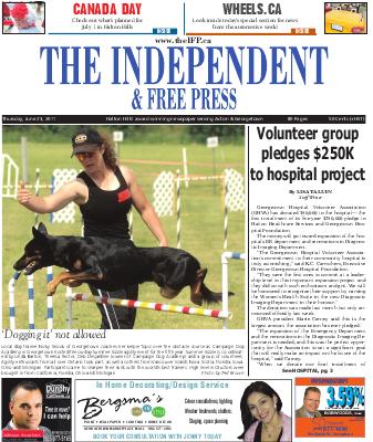 Independent & Free Press (Georgetown, ON), 23 Jun 2011