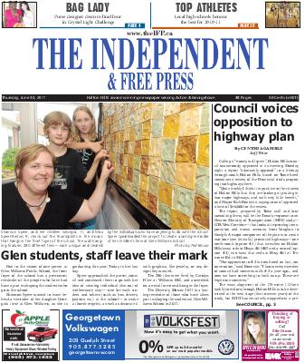 Independent & Free Press (Georgetown, ON), 30 Jun 2011