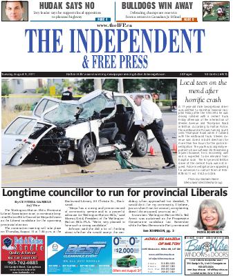 Independent & Free Press (Georgetown, ON), 9 Aug 2011