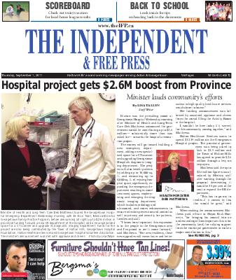 Independent & Free Press (Georgetown, ON), 1 Sep 2011