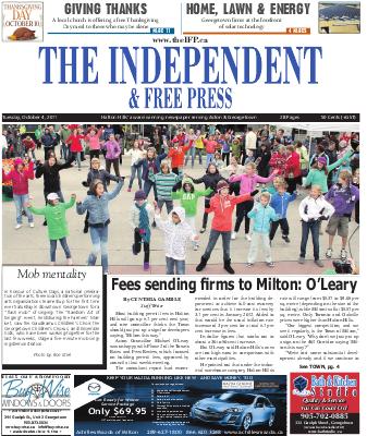 Independent & Free Press (Georgetown, ON), 4 Oct 2011