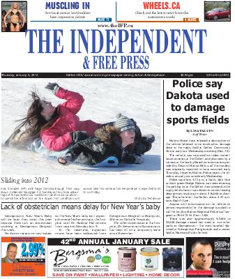 Independent & Free Press (Georgetown, ON), 5 Jan 2012