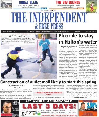 Independent & Free Press (Georgetown, ON), 2 Feb 2012