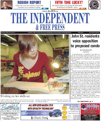 Independent & Free Press (Georgetown, ON), 6 Mar 2012