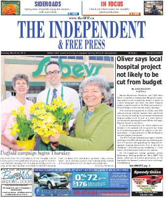 Independent & Free Press (Georgetown, ON), 27 Mar 2012