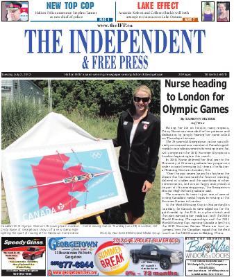 Independent & Free Press (Georgetown, ON), 3 Jul 2012