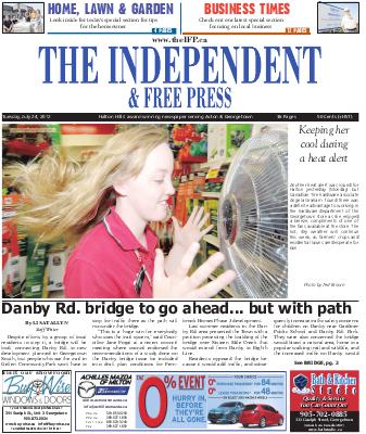 Independent & Free Press (Georgetown, ON), 24 Jul 2012