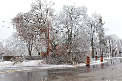 Norval, Ice Storm 2013