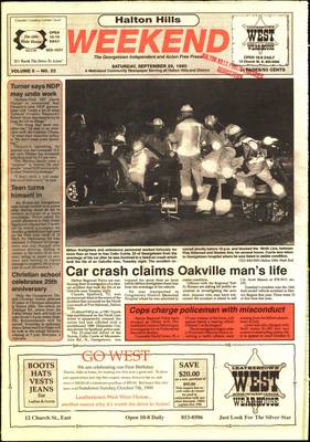 Independent & Free Press (Georgetown, ON), 29 Sep 1990