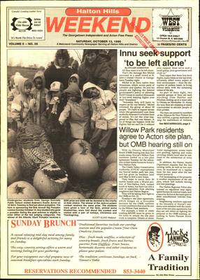 Independent & Free Press (Georgetown, ON), 13 Oct 1990