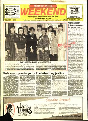 Independent & Free Press (Georgetown, ON), 27 Apr 1991