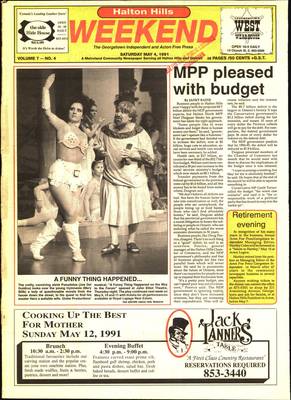 Independent & Free Press (Georgetown, ON), 4 May 1991