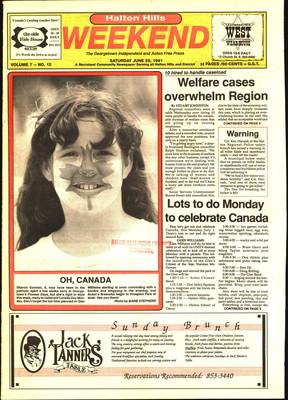 Independent & Free Press (Georgetown, ON), 29 Jun 1991