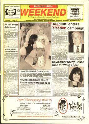 Independent & Free Press (Georgetown, ON), 12 Oct 1991