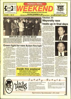 Independent & Free Press (Georgetown, ON), 9 Nov 1991