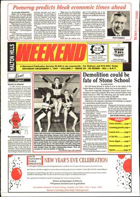 Independent & Free Press (Georgetown, ON), 7 Dec 1991