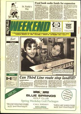 Independent & Free Press (Georgetown, ON), 15 Mar 1992