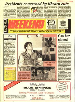 Independent & Free Press (Georgetown, ON), 22 Mar 1992