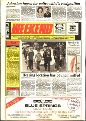 Independent & Free Press (Georgetown, ON), 10 May 1992