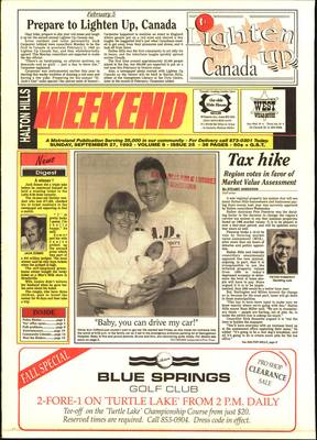 Independent & Free Press (Georgetown, ON), 27 Sep 1992