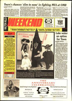 Independent & Free Press (Georgetown, ON), 1 Nov 1992