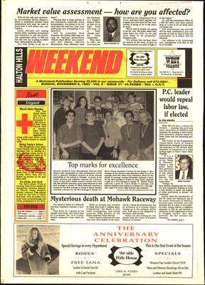 Independent & Free Press (Georgetown, ON), 8 Nov 1992