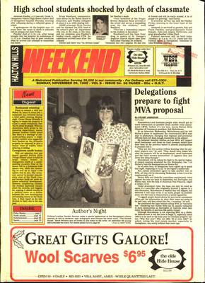 Independent & Free Press (Georgetown, ON), 29 Nov 1992