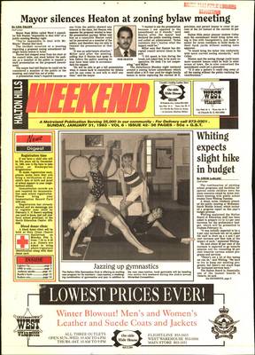 Independent & Free Press (Georgetown, ON), 31 Jan 1993