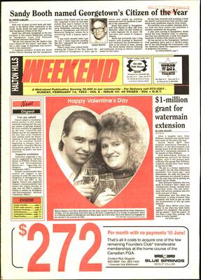 Independent & Free Press (Georgetown, ON), 14 Feb 1993