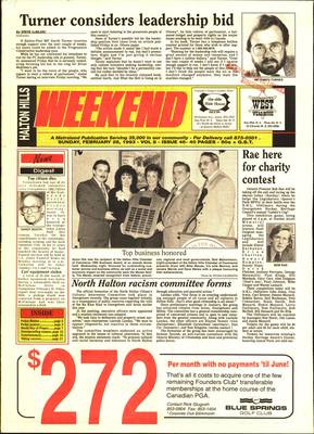 Independent & Free Press (Georgetown, ON), 28 Feb 1993