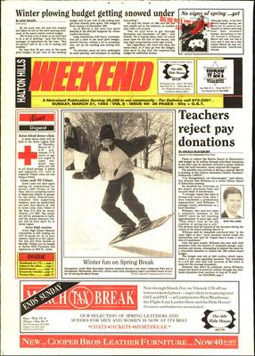 Independent & Free Press (Georgetown, ON), 21 Mar 1993