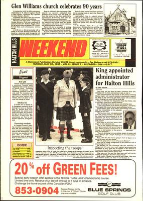 Independent & Free Press (Georgetown, ON), 30 May 1993