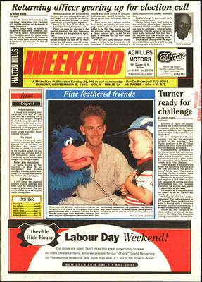 Independent & Free Press (Georgetown, ON), 5 Sep 1993