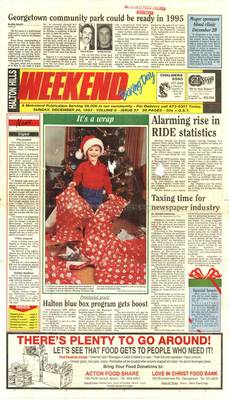 Independent & Free Press (Georgetown, ON), 26 Dec 1993