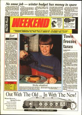 Independent & Free Press (Georgetown, ON), 20 Feb 1994