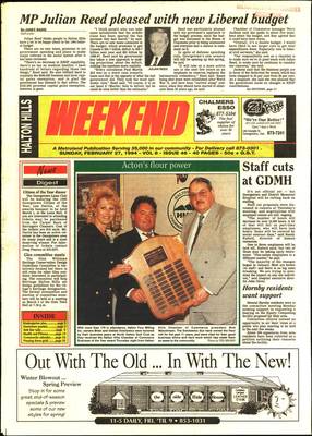 Independent & Free Press (Georgetown, ON), 27 Feb 1994