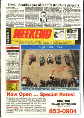 Independent & Free Press (Georgetown, ON), 24 Apr 1994