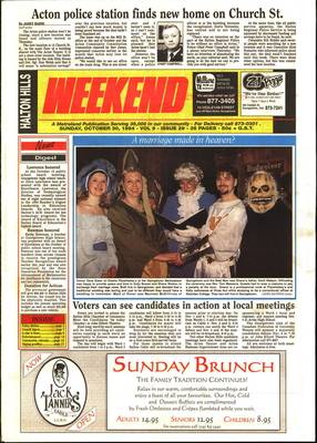 Independent & Free Press (Georgetown, ON), 30 Oct 1994